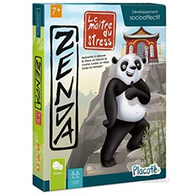 Placote Zenda: Le Maître du Stress Jeu éducatif 7 à 14 Ans PLA-47
