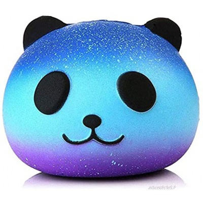Squishie Galaxie Panda Mignon Jouet Enfant Cadeau Lente Pente Anti-stress Squishy Galaxy Panda Slow Rising Kawaii Soft Gift