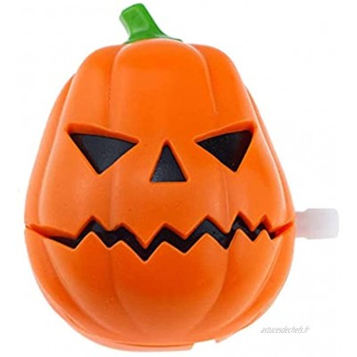 Erfula Halloween Funny Clockwork Toy Protection de l'environnement Coordination œil-Main sûre Assortiment de Jouets à remonter opportune