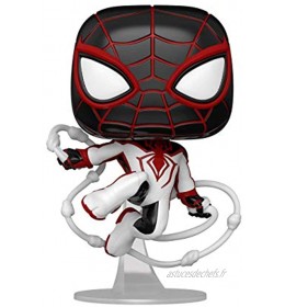 Funko 50152 POP Games: Spider-Man: Miles Morales- Miles TRACK Suit