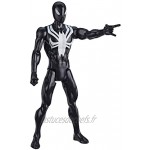 Hasbro- SPD Titan Black Suit Spider Man E8523