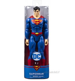 Les héros de l'univers DC s'unissent Figurine Superman de 30 cm Rejoignez l'homme d'acier Superman dans Une Bataille passionnante!