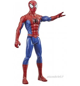 Marvel Figurine d'action Spider-Man Titan Hero Series Spider-Man à l'échelle de 30,5 cm Jouet pour Enfants à partir de 4 Ans