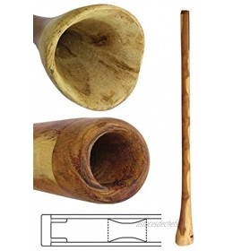 Didgeridoo en Bois d'Eucalyptus fait Main traité à l'Huile de Lin taille 145 cm environ