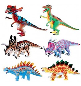 Dinosaure DIY pour assembler et peindre jouet pour enfants Dinosaure figurines pour peindre artisanat peinture créative pour enfants Dino-2