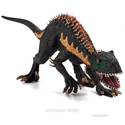 Jouet dinosaure en plastique pour collectionneur Indominus Rex Jurassic Bouche ouverte 28 x 10 x 9 cm