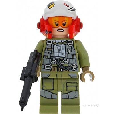 LEGO Star Wars Figurine Resance A-Wing Pilot Tallissan Tallie Lintra