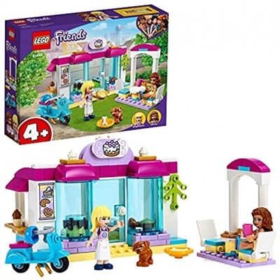 LEGO 41440 4+ LaBoulangeriedeHeartlakeCity Set de Jeu avec Les Minidolls Stéphanie et Olivia pour Enfant de 4 Ans et +