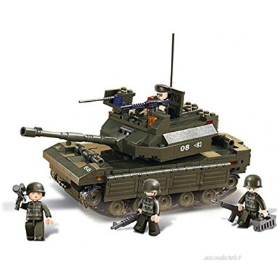 Sluban Army M38-B6500 Jeu de Construction Char Tank
