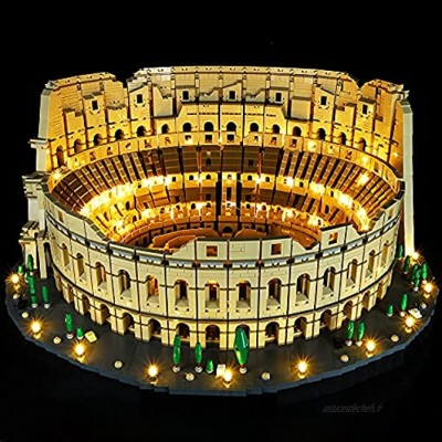 LODIY Jeu De Lumière pour Lego Colosseum 10276 LED Kit Déclairage pour Lego 10276  Lego Modèle Non Incluse