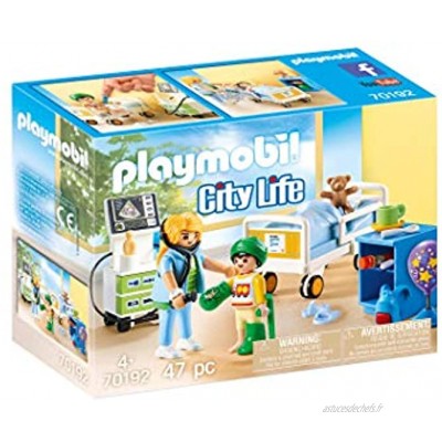 Playmobil Chambre d'Hôpital pour Enfant 70192