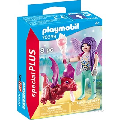 Playmobil Fée avec bébé Dragon multicolor 70299