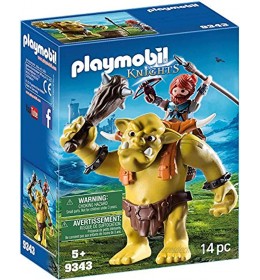 Playmobil Troll Géant et Soldat Nain 9343
