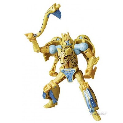 Transformers Generations War for Cybertron : Kingdom Figurine WFC-K4 Cheetor Classe Deluxe à partir de 8 Ans 14 cm